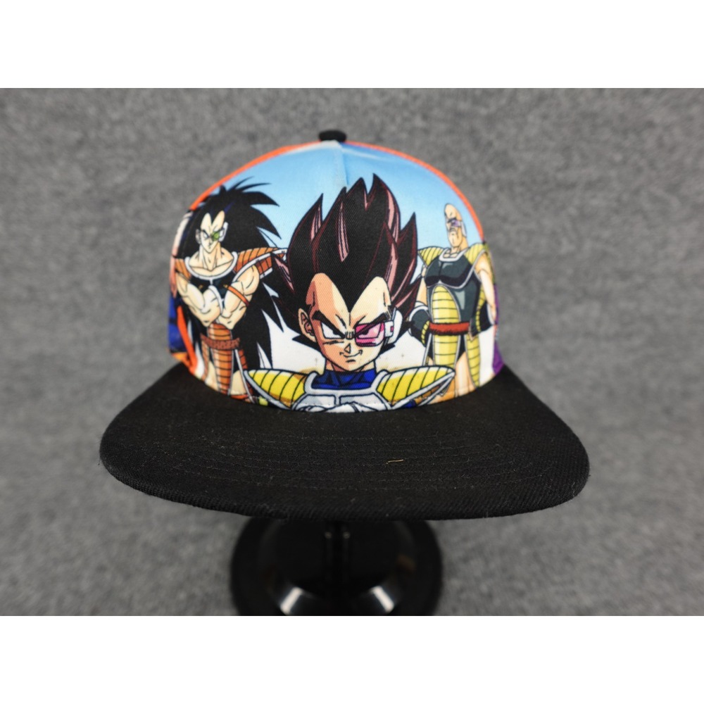 Dragon Ball Z Snapback Hat‎ Unisex OSFM Multicolor Good All Over Print Vegeta